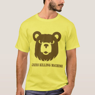 ours machines à tuer sans dieu humour t-shirt drôl