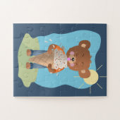 Ours Manger Crème de glace Kid Été Puzzle (Horizontal)