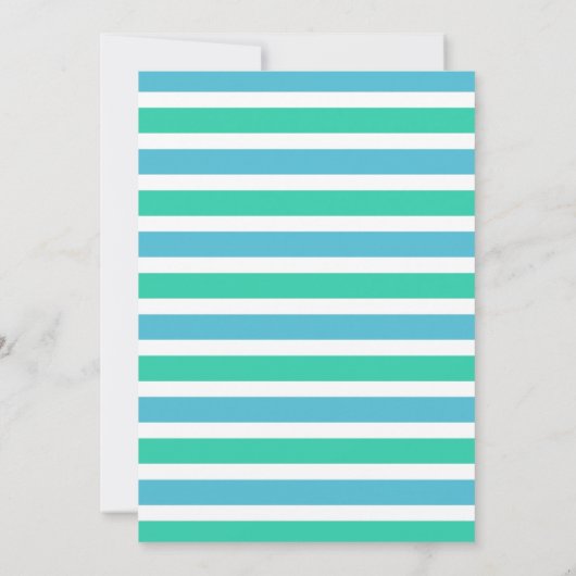 Ours mignon avec ballon Invitation fête d'annivers (Dos)