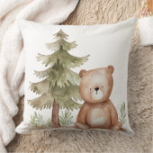 Ours mignon avec Coussin d'arbre à pin, Animal de (Couverture)