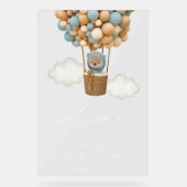 Ours mignon, Ballons Bleus, Accueil Premier Annive (Recto)