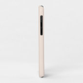 Ours mignons sur un étui iPhone Case-Mate beige cl (Dos/Gauche)