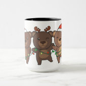 Ours Noël Animaux mignons Ours Mug (Centre)