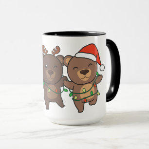 Ours Noël Animaux mignons Ours Mug