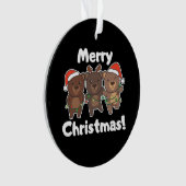 Ours Noël Animaux Ours Joyeux Noël (devant)