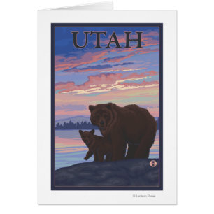 Ours noir et cubUtah