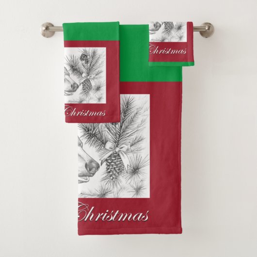 Ours noir joyeux Noël (En situation)