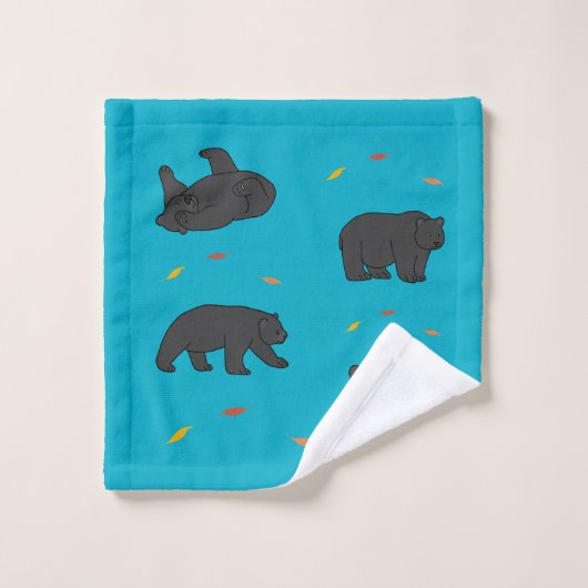 Ours noirs (Gant de toilette)