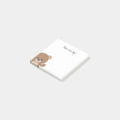 Ours Notes de rappel Joyeux journée Notes Post-it® (Incliné)