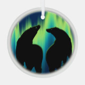 Ours Ornement Personnalisé Aurora Ours Décoration (Verso)