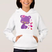 Ours, Ours pourpre, Lunettes, Coeurs (Devant)