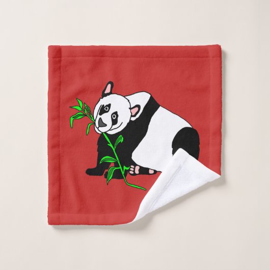 Ours panda (Gant de toilette)
