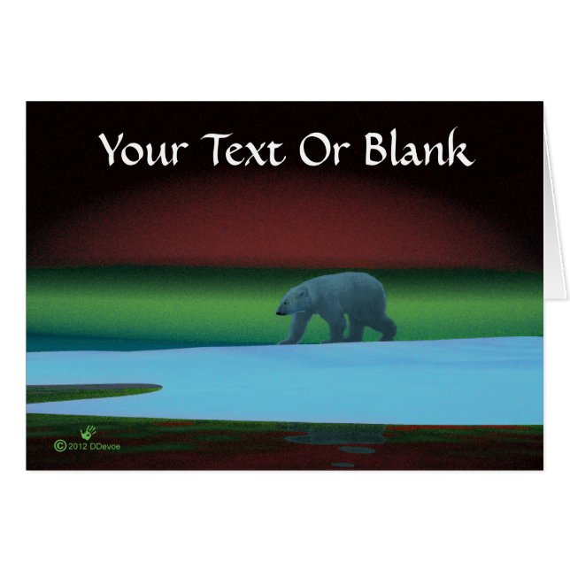 Ours polaire (Devant horizontal)