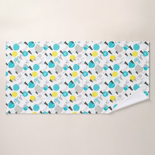 Ours polaire (Serviette de bain)