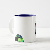 Ours polaire Art café Mug Premières nations Coupe  (Devant gauche)