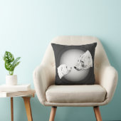 Ours polaire Art Coussin Mère w. Coussin bébé ours (Chaise)