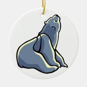 Ours Polaire Art Ornement Ours Garde Ours Cadeaux