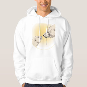 Ours polaire Art Sweat - shirt à capuche Bébé Ours