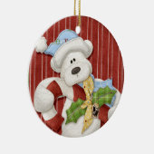 Ours Polaire Avec Ornement De Vacances Sucre de ca (Droite)
