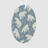 Ours polaire d'hiver sans couture motif + vos idée (devant)