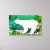 Ours polaire en toile (Recto)