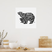 Ours polaire Exprimé sur mesure Impression (Cuisine)