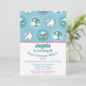 Ours polaire Invitation Anniversaire Jour d'hiver  (Debout devant)