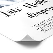 Ours polaire - Late nuit couches jeu Poster (Coin)