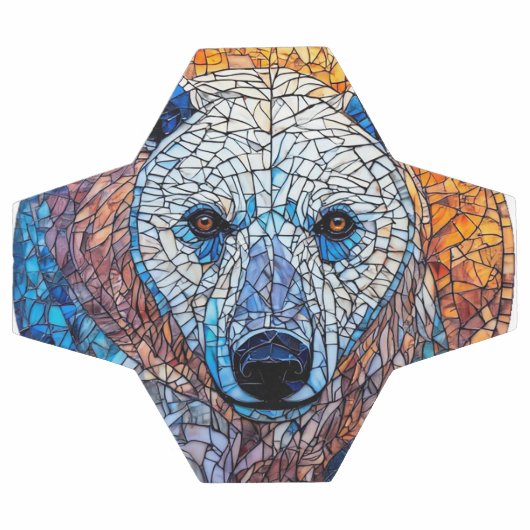 Ours Polaire Majestueux Tissu (Plat)