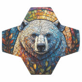 Ours Polaire Majestueux Tissu (Plat)