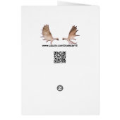 Ours polaire mignon et aurores boréales (Dos)