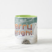 Ours polaire père Noël | Beary Christmas Mugs (Centre)