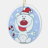 Ours Polaire Personnalisé Avec Ornement Sucre de c (Gauche)