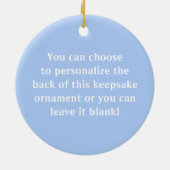 Ours Polaire Personnalisé Avec Ornement Sucre de c (Dos)