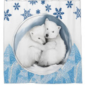 Ours polaire rideau de douche (Devant)