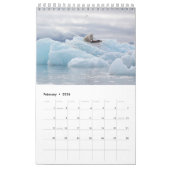 OURS POLAIRE Roi de l'Arctique Calendrier 2014 1-P (Feb 2026)
