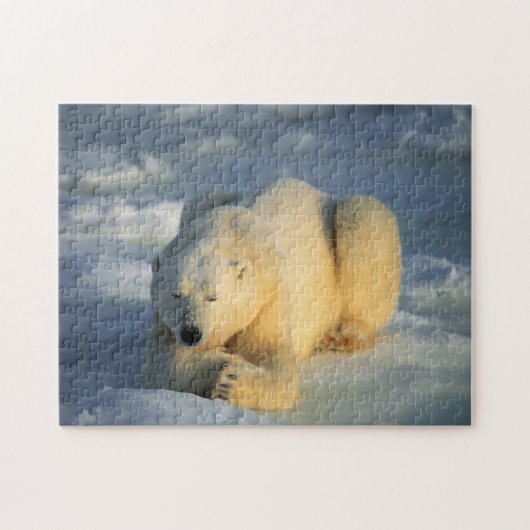 Ours polaire se faisant bronzer, Puzzle (Horizontal)
