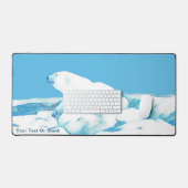 Ours Polaire Sur Glace (Clavier et souris)