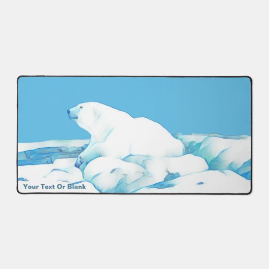 Ours Polaire Sur Glace (Recto)