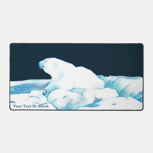 Ours Polaire Sur Glace (Recto)