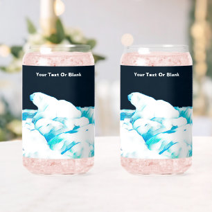 Ours Polaire Sur Glace