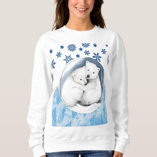 Ours polaire sweatshirt (Devant)