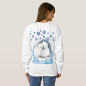 Ours polaire sweatshirt (Dos entier)