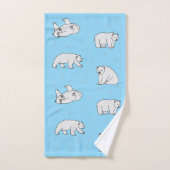 Ours polaires (Serviette à main)