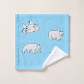 Ours polaires (Gant de toilette)