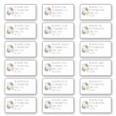 Ours polaires 18 Nom individuel Étiquettes de adre (Devant)