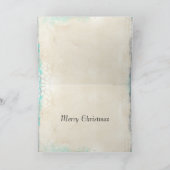 Ours polaires en Écarts Carte de Noël (Intérieur)