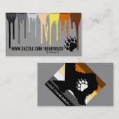 Ours R nous carte de visite (Devant / Derrière)