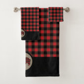 Ours rouge de plaid de Buffalo (En situation)