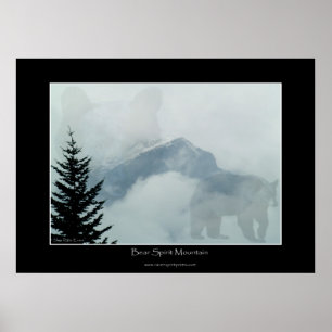 Ours Spirit Mountain Photo Art Poster